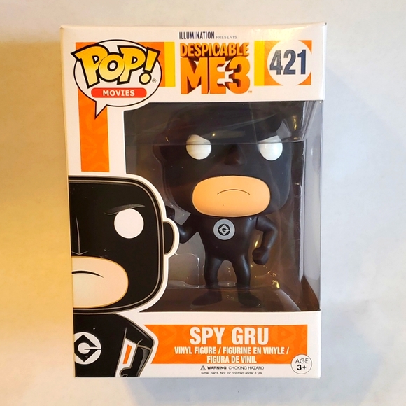 Funko Pop Movies Despicable Me3 Spy Gru #421 - Picture 1 of 7